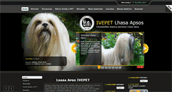 Desktop Screenshot of lhasaapso-ivepet.sk